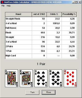 Hold'em Odds Calculator